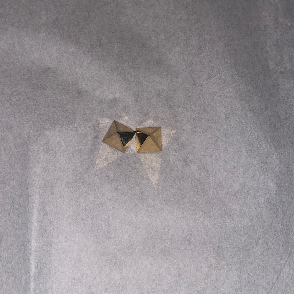 Louboutin Small Gold Studs